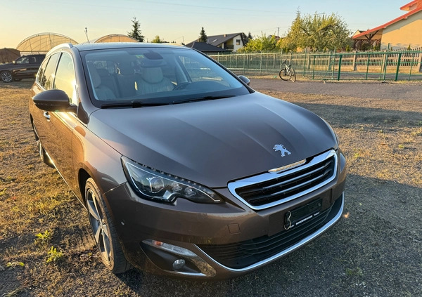 Peugeot 308 cena 35900 przebieg: 157715, rok produkcji 2014 z Konin małe 781